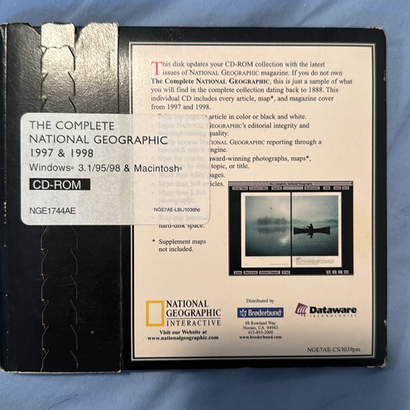 National Geographic CD ROM - Picture 2 of 2